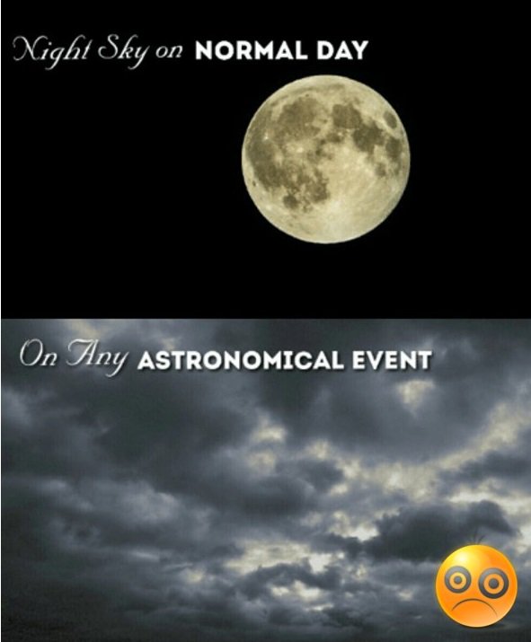 Natskies1's tweet photo. How many of you agree?
#natskies #observatory #nightsky #badweather #astronomicalday #celestialday #celestialevent #stargazing #telescopy #cloudy #sad #raining #event #meme #latestpost #trending #facebook #twitter #tweetoftheday https://t.co/iPFiCQ30Iz