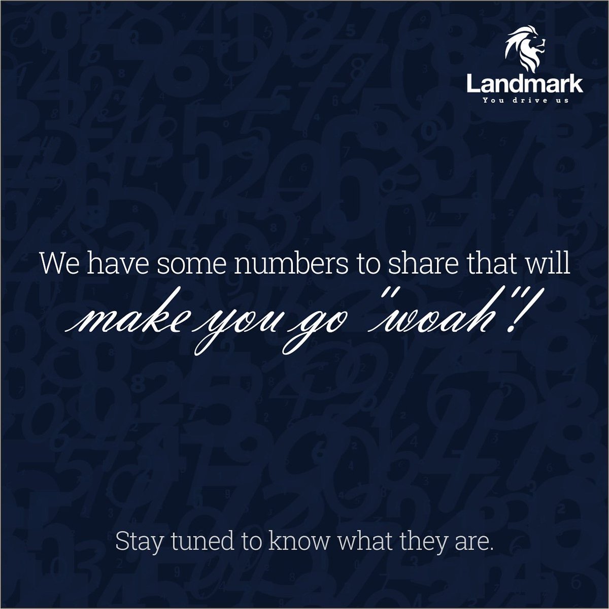 GroupLandmarkIn's tweet photo. Over our presence of two decades, we have reached some unimaginable milestones. What do they seem like? Stay tuned to be stunned. #StayTuned #Volkswagen #Honda #Jeep #Renault #Nissan #Datsun #Fiat #MercedesBenz #AshokLeyland #RupeeBoss #PolicyBoss #YouDriveUs #GroupLandmark https://t.co/bofxtPt949