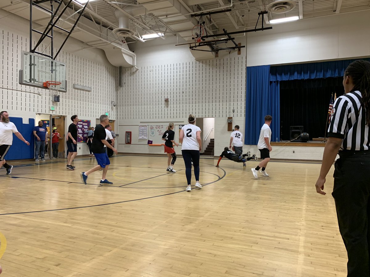 j_eisenberg87's tweet image. Parents, teachers, and students....oh my!!  Thank you to everyone who came out to support our annual parents vs. teachers basketball game @CatonsvilleMS last night!  It was a huge success and lots of money was raised for our #makerspace and technology #cmsmakes #community