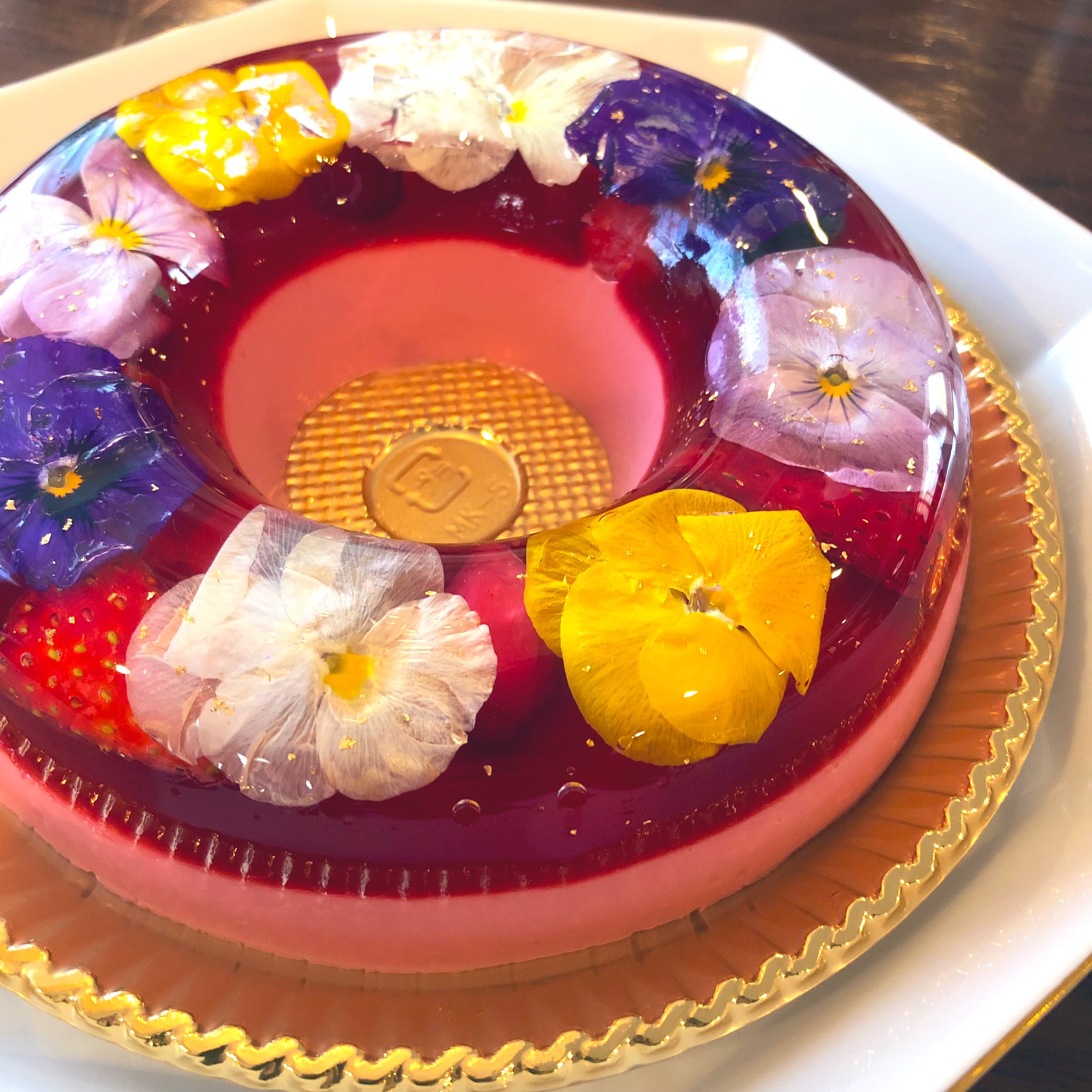 Velvet Knot 今日のおやつは花のババロアhavano とても綺麗で美味しかったです 花のババロア 花の ババロアhavano T Co Fwhrfziqt2 Twitter
