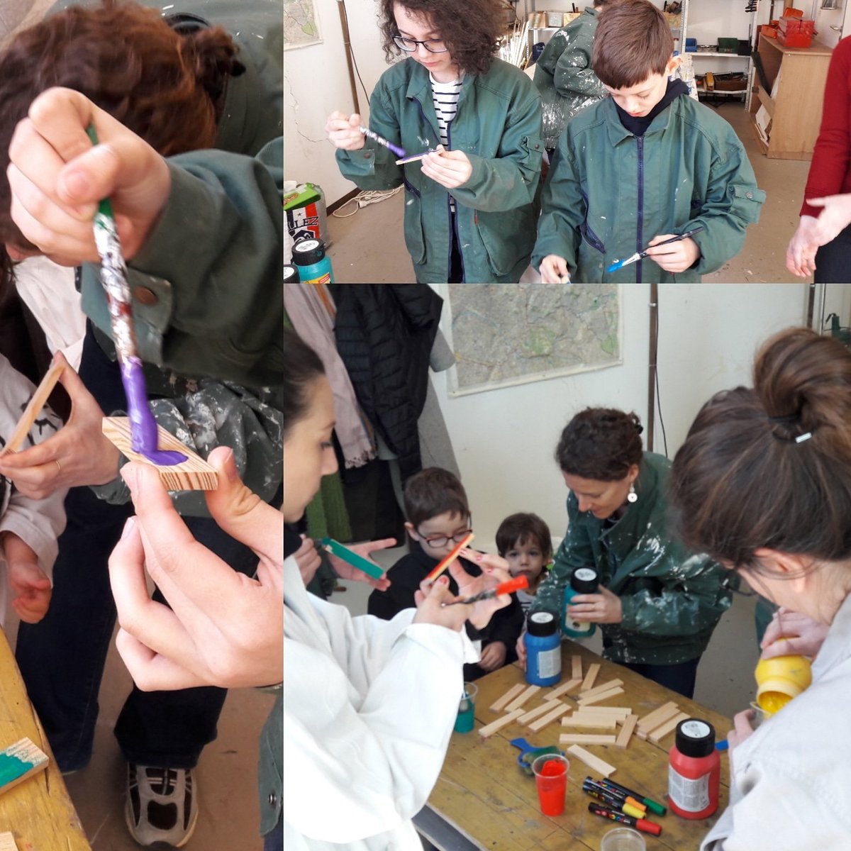 AutourBaleine's tweet photo. Atelier peinture de Kapla pour les plus jeunes car au café culturel Maya Angelou il y aura aussi de quoi jouer 😉! Tout le monde trouve sa place et participe! MERCI #annexeerard #claje #YAPLUSK https://t.co/SL8Ln4FckQ