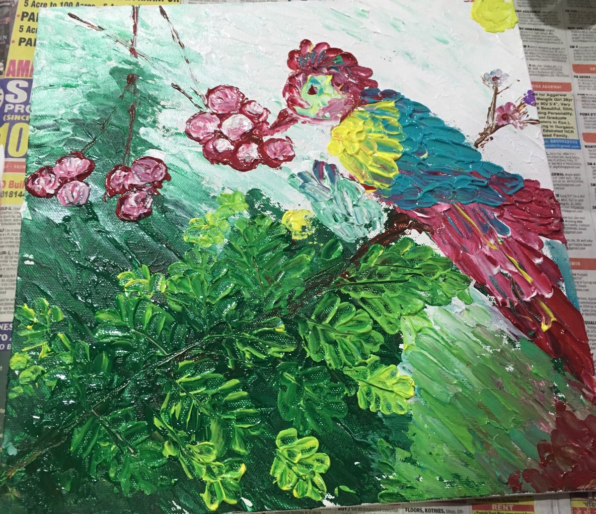 MusingGee's tweet photo. Frôm Impasto session at @KNMAIndia last month. Its a wonderful initiative &amp; if you want to dabble in art, look for notifications on upcoming sessions on their page. https://t.co/Yus5wsUH4C
