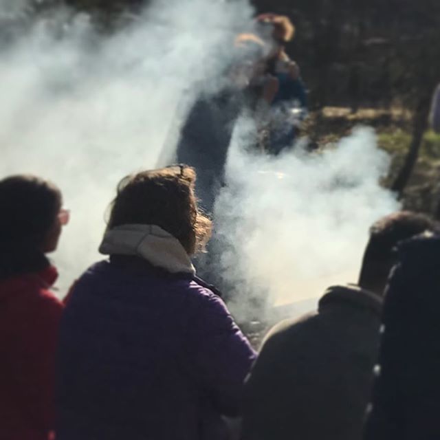 SchoolWild's tweet photo. Conversations that matter: culture, impact, legacy. And fireside rapping. @spacedoctors team away day in the woods.
#schoolofthewild https://t.co/TuaDqYsR9z https://t.co/CS0hhVa6I0