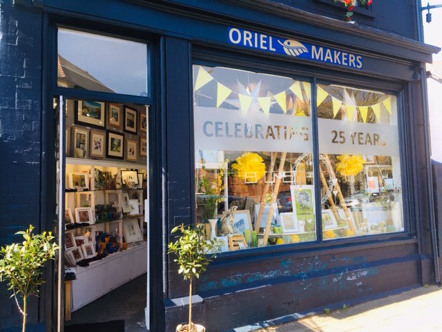 Spring is definitely in the air at Oriel Makers! We've just unveiled our new spring window in fresh yellows and lush greens. We're full of beautiful gifts from over 50 skilled makers! Tuesday to Saturday 10am- 5pm. #cardiff #wellfieldroad #gallery #gifts #shoplocal #justacard