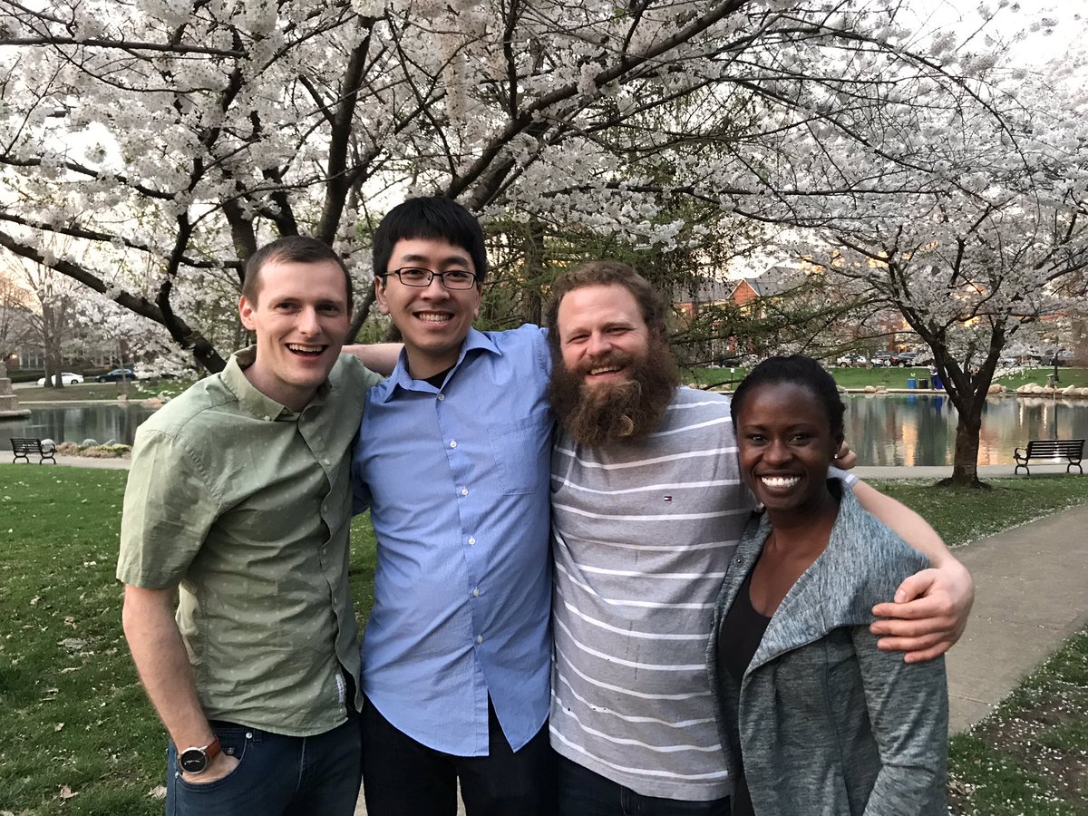 nagiblab's tweet photo. Dr Ethan Wappes is PhD #3 of our team! Congrats Ethan!! @WappesEthan
#RadicalAminator #HAT_Enthusiast #LabFounders https://t.co/WjVQKiOGvN
