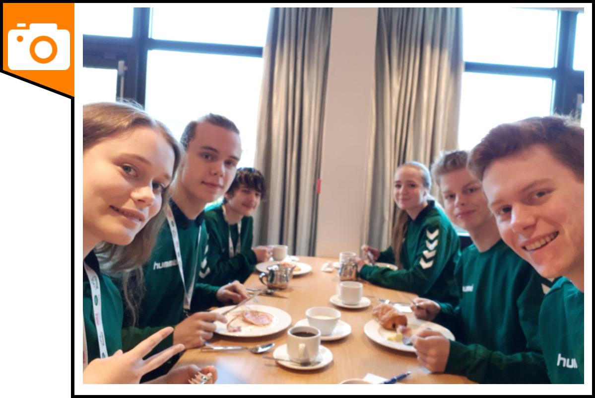 All4oneGermany's tweet photo. First breakfast in Coventry! So excited for the events to come 😃
 #All4One #4x4inSchools #LR4x4WF2019 #ThinkBeyond #breakfast #excited @4x4inschoolshq @JLRCareers https://t.co/KxelGeOsV0
