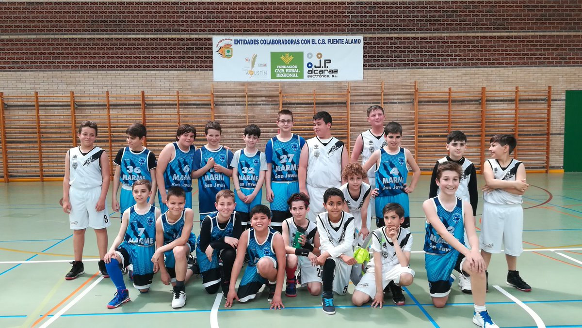 CbFuenteAlamo's tweet photo. Divertida mañana de #minibasket organizada por C. B. Fuente Álamo con los clubs amigos de @marmesanjavier @basketSantomera @CB_Caravaca @cbestudiantesct y #CBCeuti https://t.co/US5AHasIK4