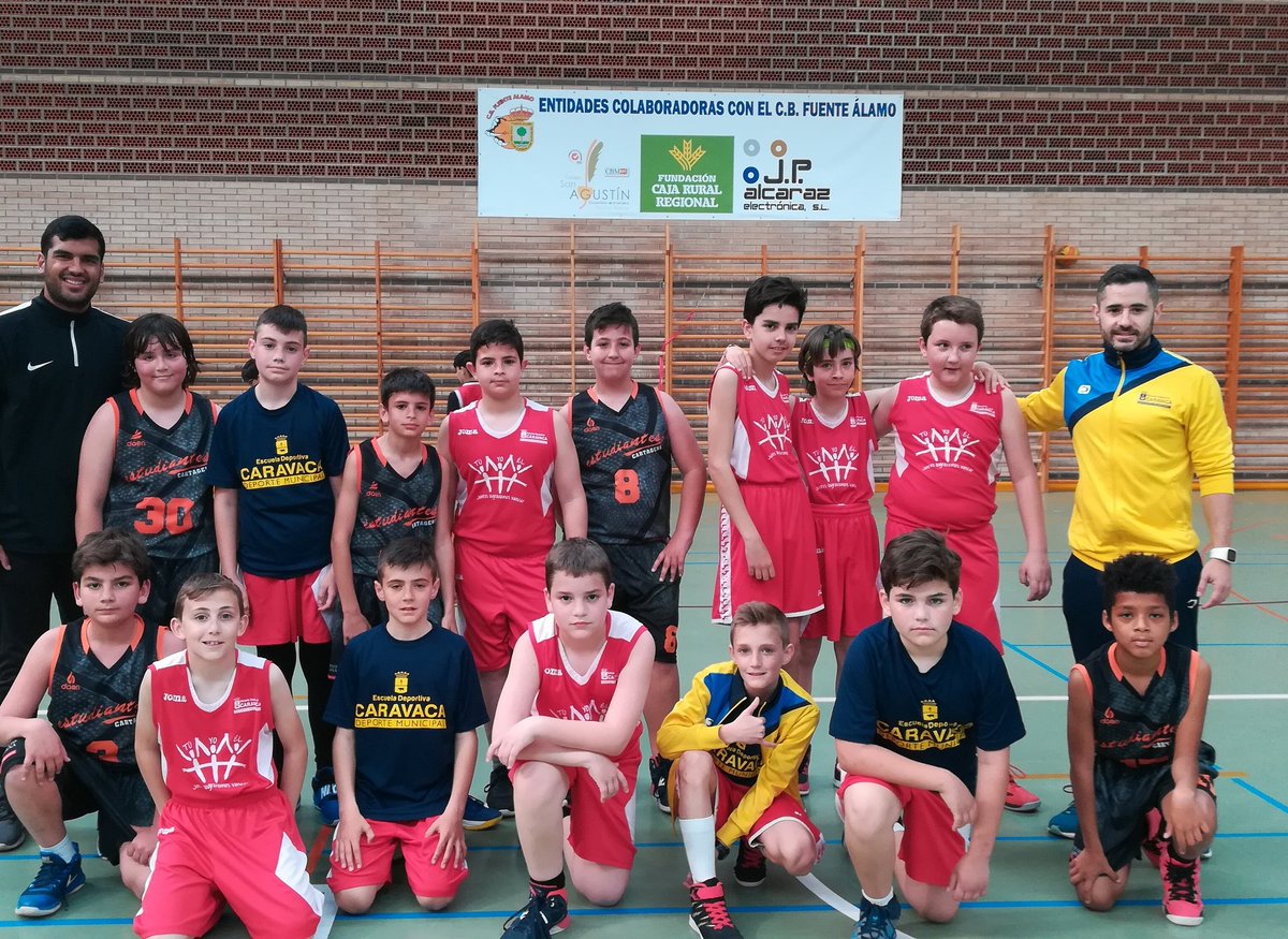 CbFuenteAlamo's tweet photo. Divertida mañana de #minibasket organizada por C. B. Fuente Álamo con los clubs amigos de @marmesanjavier @basketSantomera @CB_Caravaca @cbestudiantesct y #CBCeuti https://t.co/US5AHasIK4