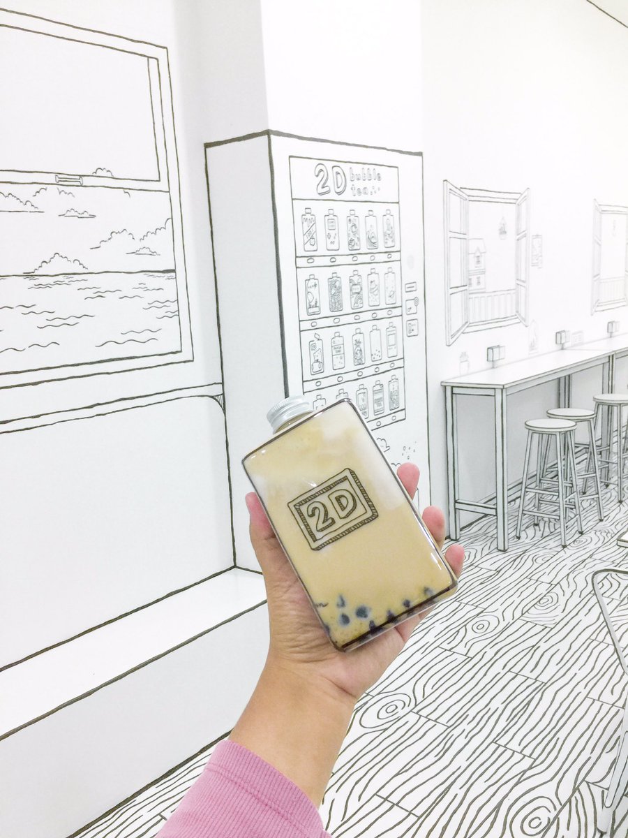 neysaassilos's tweet photo. Nampak macam dalam komik tapi sebenarnya ni cafe! so cute!!!! 😍😍 https://t.co/azvZtZXetL