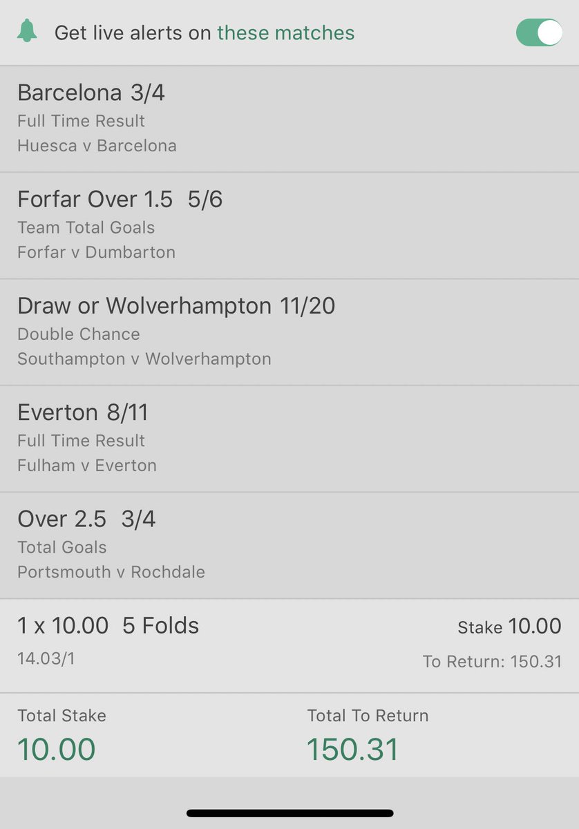Our Fivefold for today!