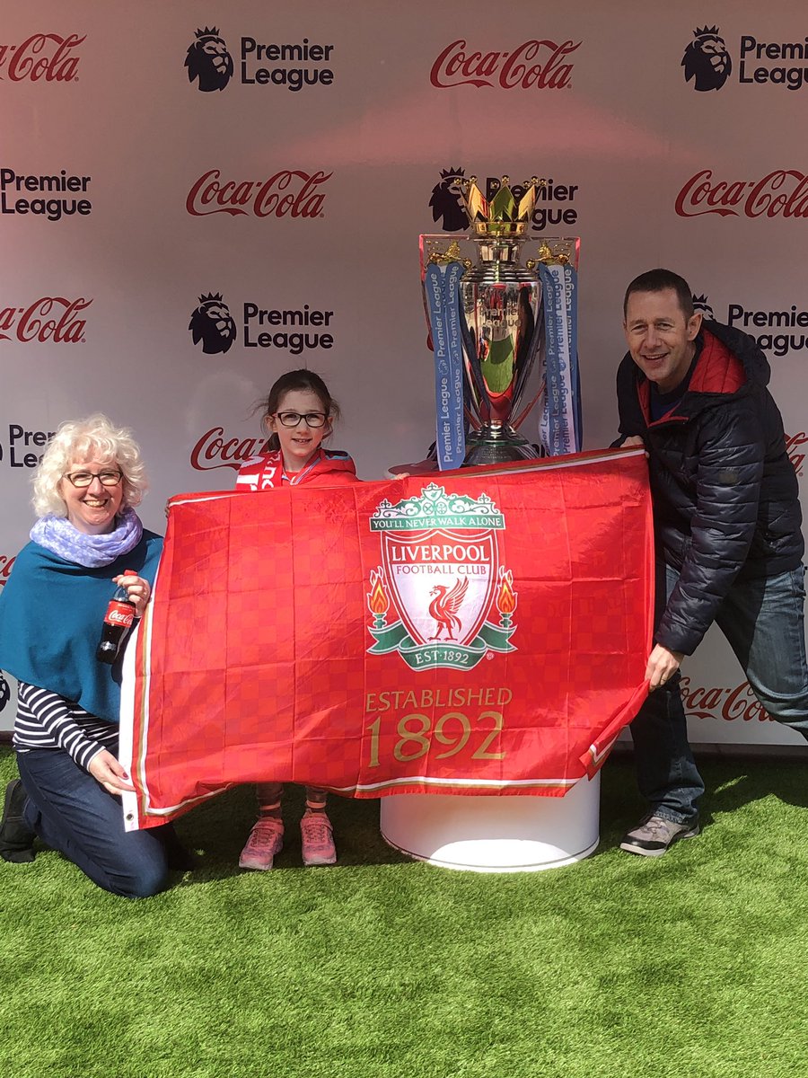 Fun at Dundrum town centre with Premier League trophy. #TheOfficialTrophyTour #WhereEveryonePlays