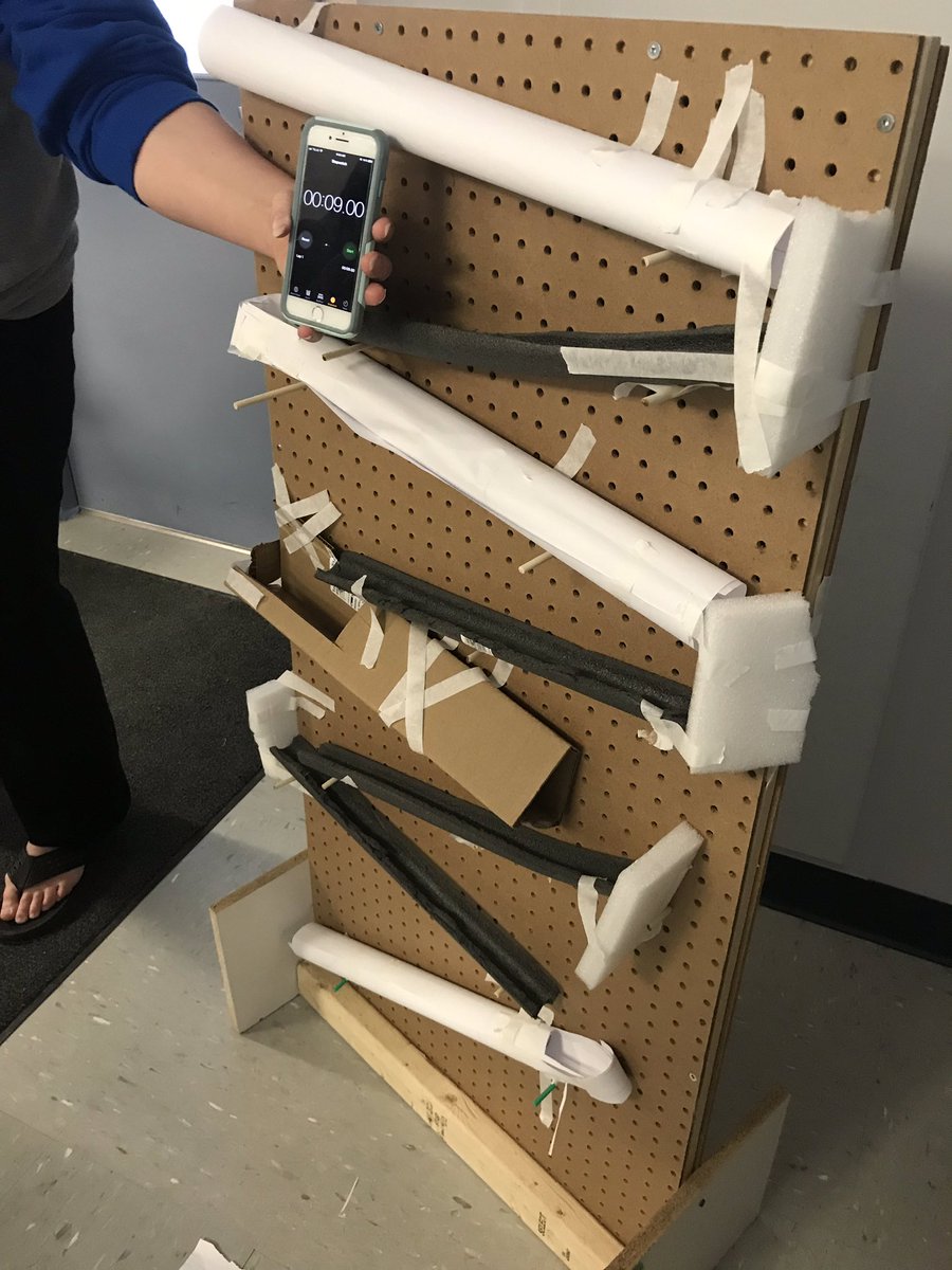 JCulbs13's tweet image. 9 second success! #marbledrop #teamwork #inquiryproject #EDUC469B @ChrisCocek