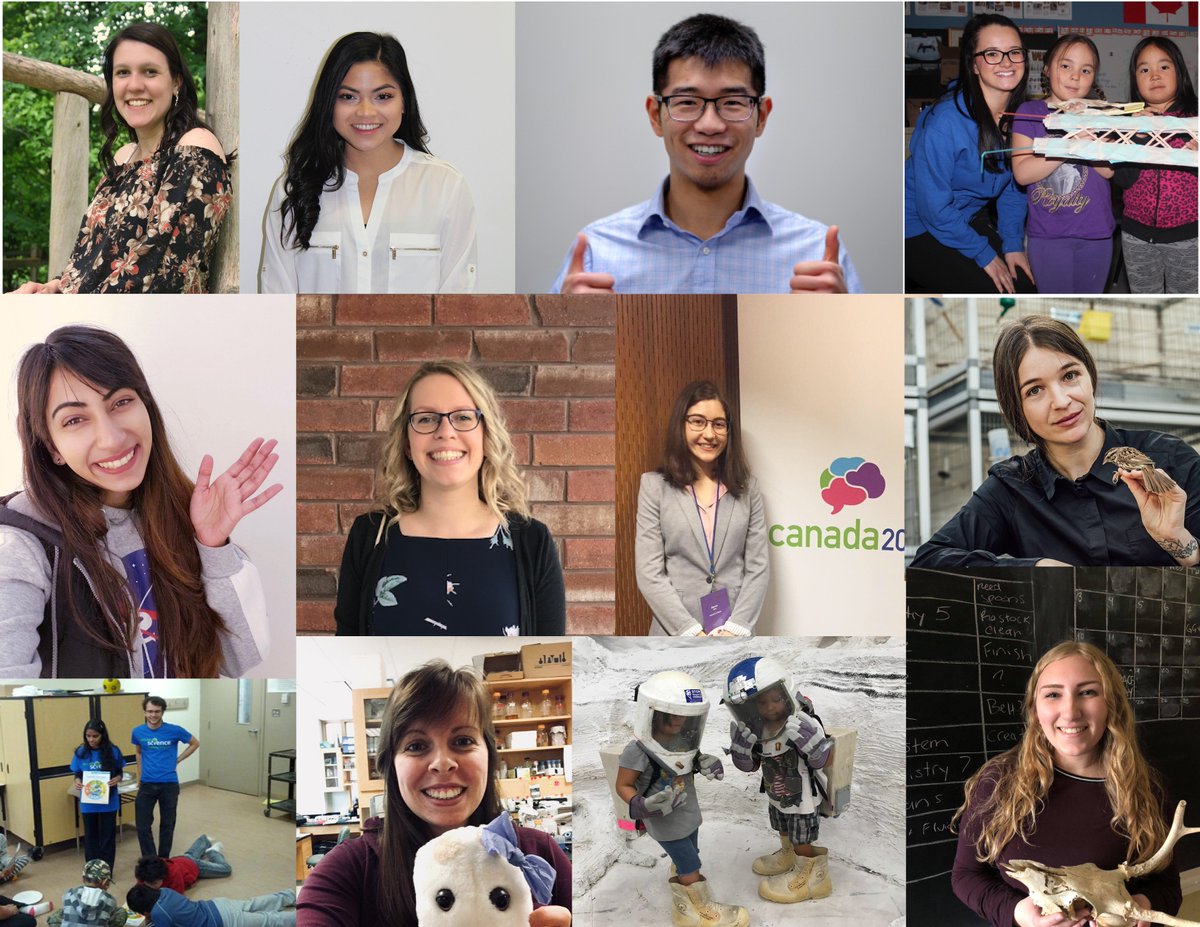 Announcing the 2019 National Let’s Talk Science Award Finalists! These awards recognize amazing communicators with youth, whose work has been an inspiration to other volunteers. Congratulations to all of the nominees! ow.ly/Kp4c50q0vfz #NVW2019 #scicomm