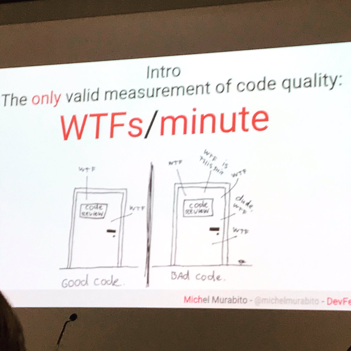 lorello's tweet photo. l’approccio scientifico prima di tutto #gdgfest @michelmurabito https://t.co/17A2np4A3D