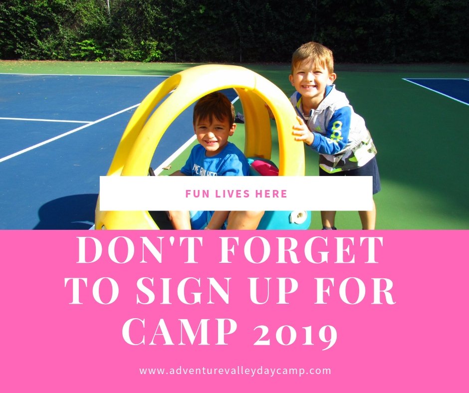 Summer Spots are filling up FAST! Don't miss out on Camp 2019! Join the FUN! #camp #camplife #AVDC2019