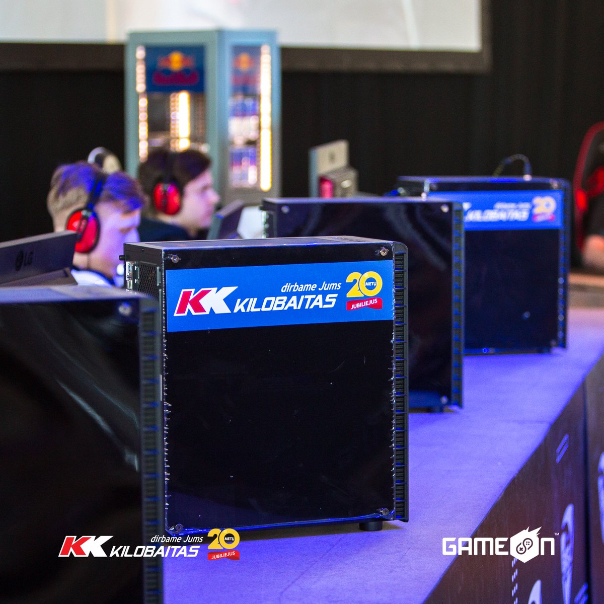 CS:GO finalists of @EsportsBaltics are playing on RYZEN 5 GTX computers provided by Kilobaitas! 
Fantastic performance and power - these PCs are definitely created for winners! 🏆