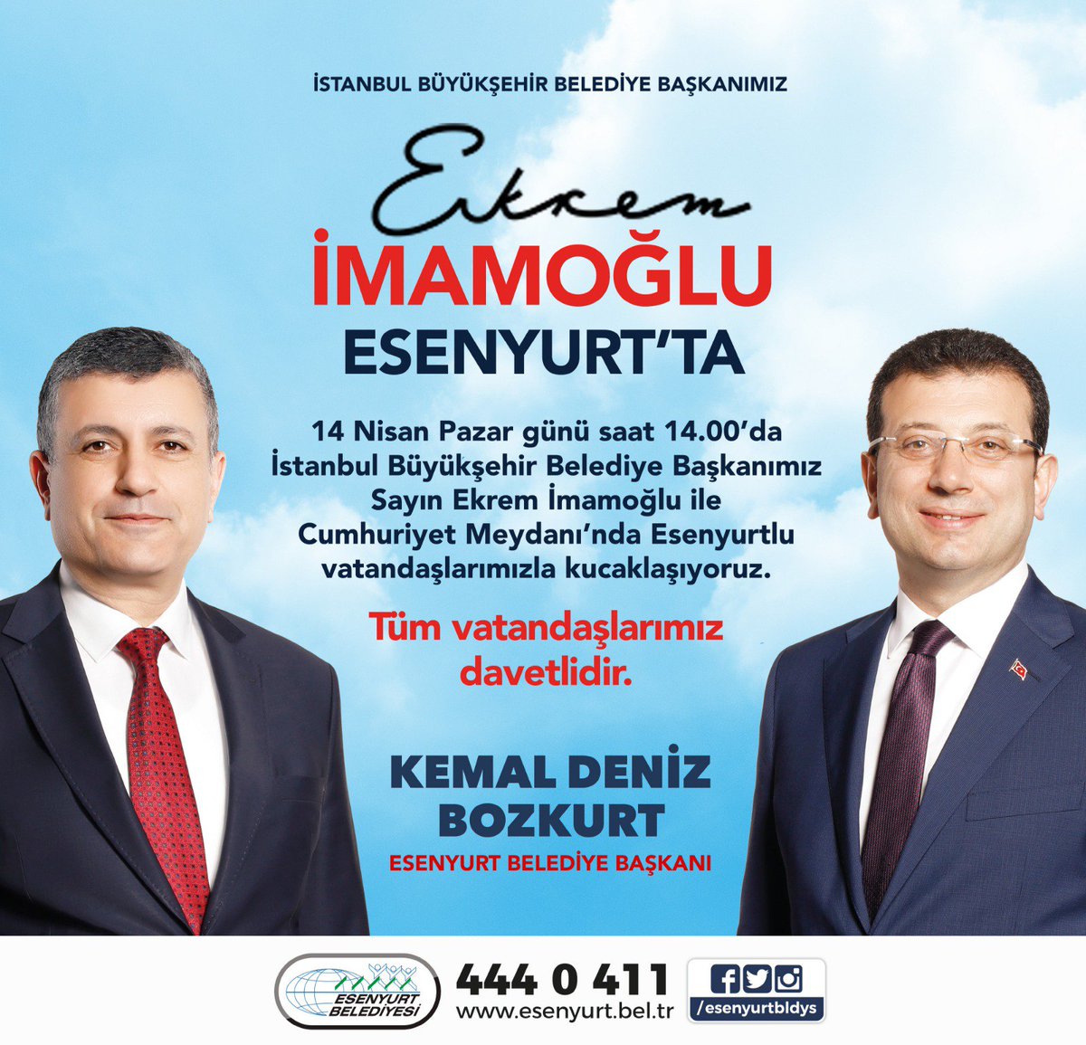 Tüm halkımızı bekliyoruz. <a href="/ekrem_imamoglu/">Ekrem İmamoğlu</a> <a href="/ccanannnnnn/">Dr. Canan Kaftancıoğlu</a> <a href="/kilicdarogluk/">Kemal Kılıçdaroğlu</a>