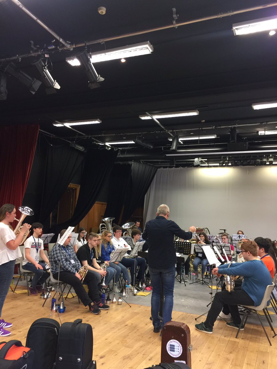 taffyleanne's tweet photo. Made it to Perth to join the @NYBBS with some fella called @IanPorthouse! Band and soloist sounding great on new work by @tomdavoren with @rachelkneil #qualitysounds https://t.co/7F0wdRMQ9i
