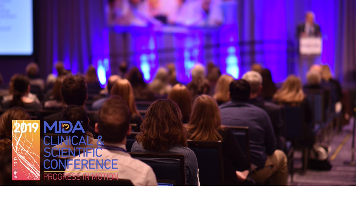 MDAorg's tweet photo. What’s new in treatments for #MuscularDystrophy, #ALS and spinal muscular atrophy? Experts and advocates share insights this week. Follow #MDAConference for more. https://t.co/XKOcKrewjJ https://t.co/DAME0wBrvw