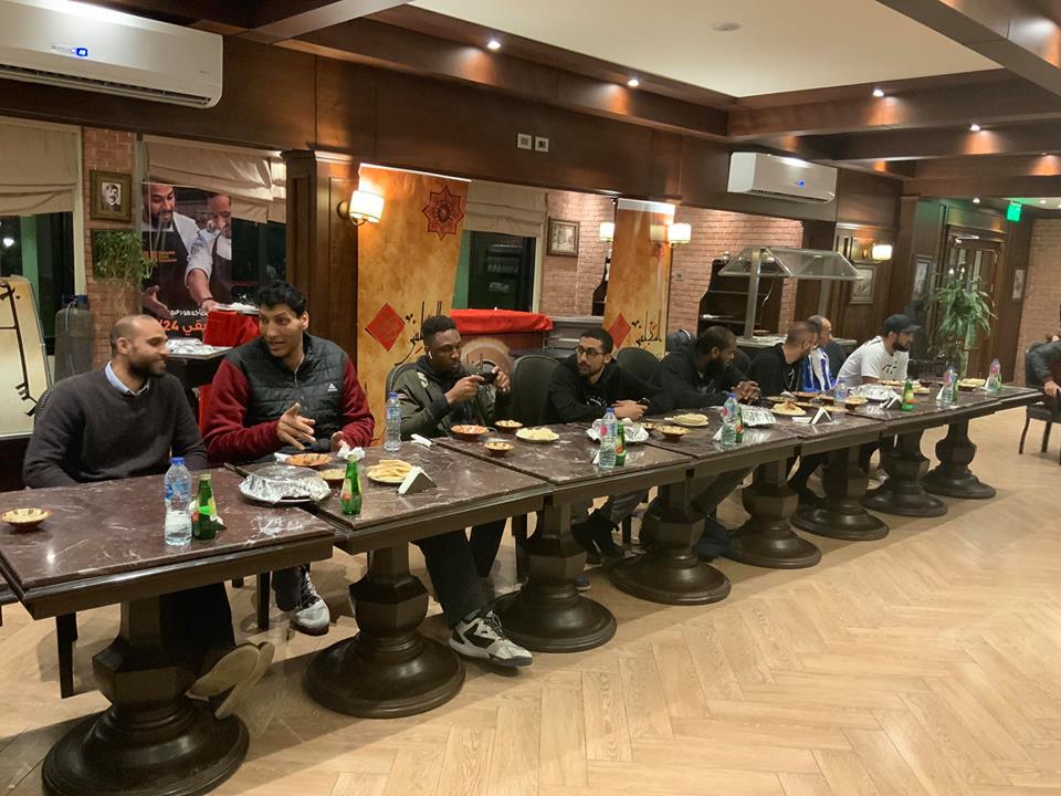 SmouhaBasket's tweet photo. Thanks To Our Supporter @FaragAmer_ Club Chairman And Mr.Ahmed Aglaan Member Of Board Of Directors For Supporting The Team And Giving A Very Motivate Speech After Qualifying To The FINAL FOUR
#SmouhaBasketball #Building_History #AfricaLeague https://t.co/bPaVcqJT8p