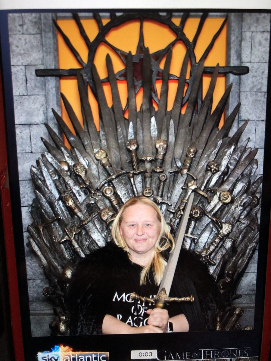 Glad I had my Volvo Keys For Trafford centre - no queues  <a href="/volvo/">Volvo-fan</a> @skyatlantic #gameofthrones