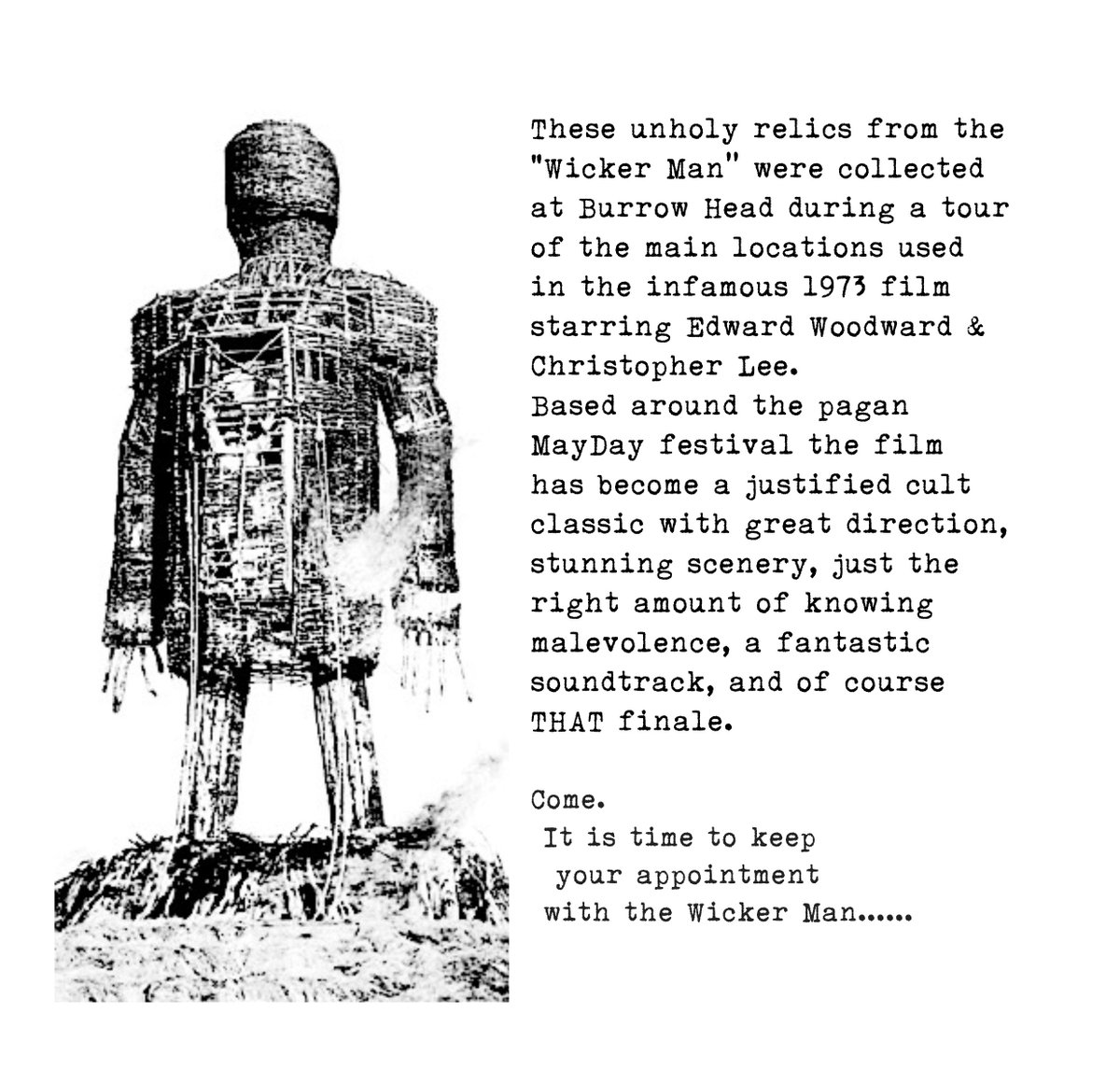londonartsboard's tweet photo. Fragments of the actual Wicker Man, as gathered and photographed by @mulhollandrew are part of out Springtime exhibition in the windows of @LewishamLibs. View it online: https://t.co/BWqUTD7zLq or in person while Summer is icumen in #WickerMan #Spring #sacrifice https://t.co/eEsNY78M2G