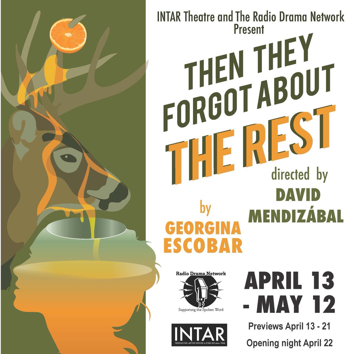 solprojectnyc's tweet photo. Previews begin tonight for Georgina Escobar’s play, Then They Forgot About the Rest, at @INTARTHEATRE and is directed by The Sol Project’s Associate Artistic Director, David Mendizábal!

Purchase tickets here: https://t.co/Kt7PKCa62o

#SolShoutout #LatinxTheater #LatinXcellence https://t.co/EsZo1mHFrZ