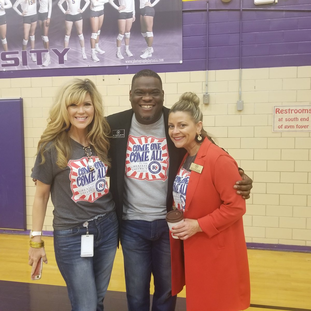 LupusAlive's tweet photo. RISD Career Carnival @RichardsonHS1. These three are ready to Connect with some awesome candidates! @3jstone @poshmisty3 #RISDconnects https://t.co/wsjPYXU1Zm