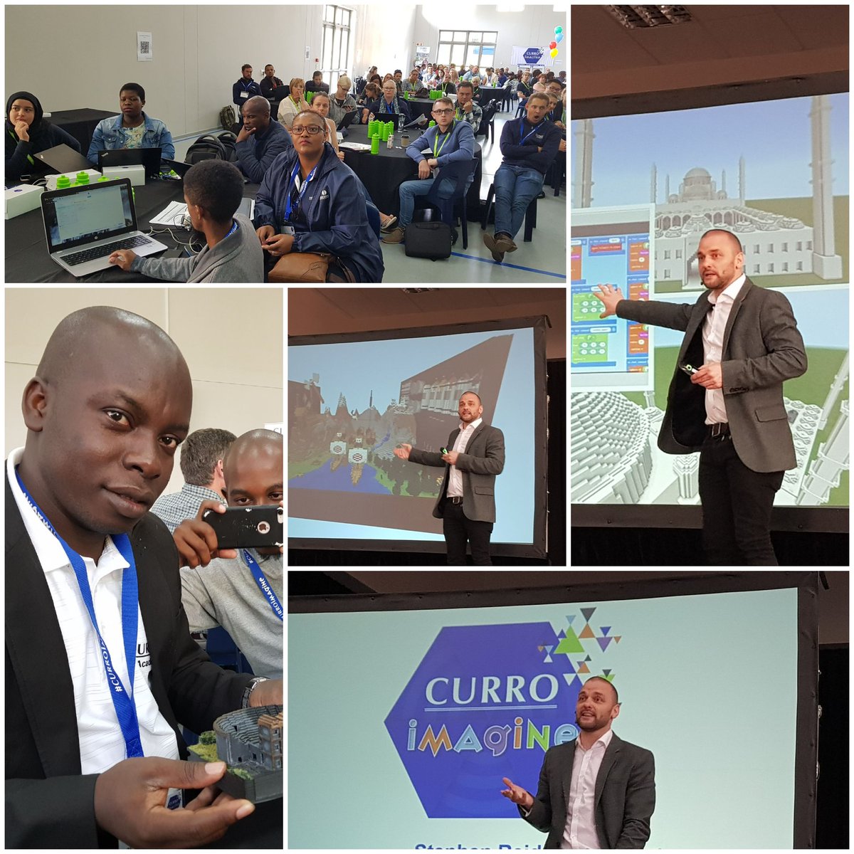 #CurroImagine conference: 200 #PeerCoaches filling their tanks with fresh ideas for using digital tools to engage learners and thinking through strategies to get their colleagues on board. Webinars and #Teams are great tools - but nothing beats some live inspiration.