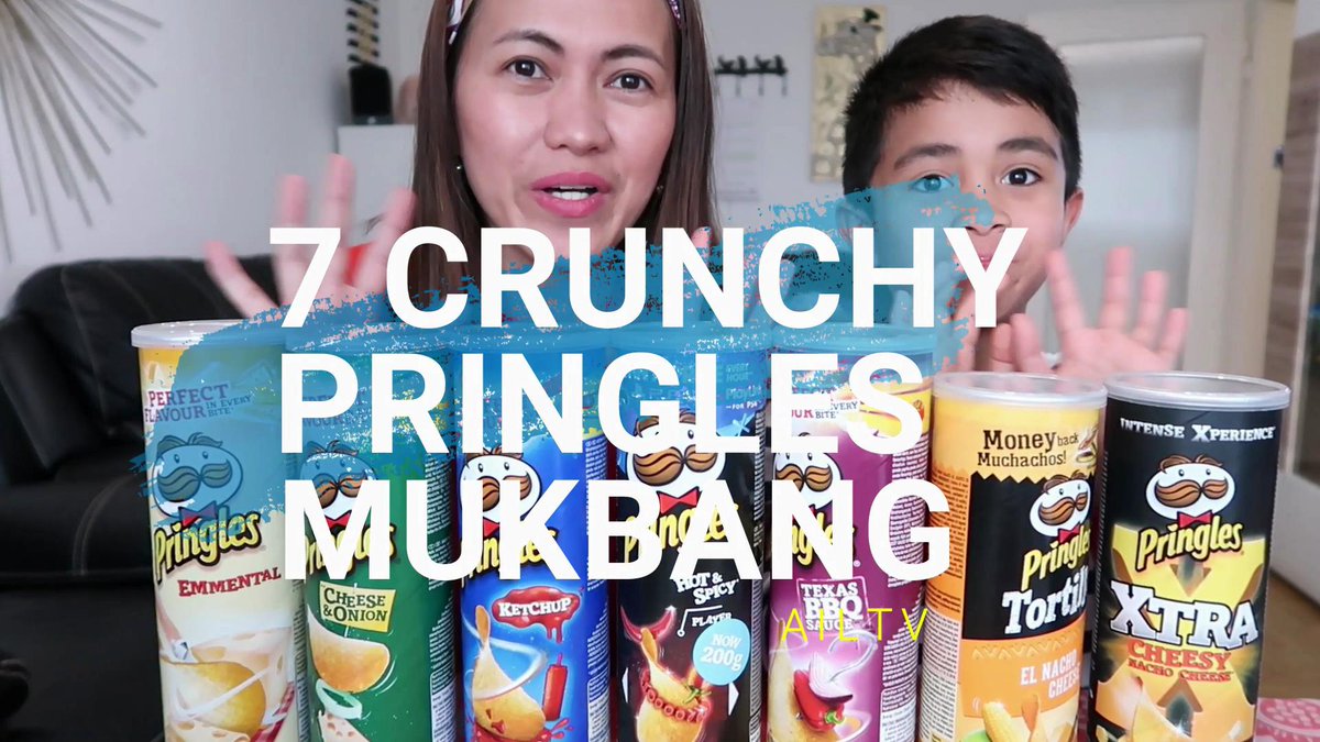 kylesfunplay's tweet photo. Chips! Chips! Chips! 
What's your favourite Pringles flavor?
Watch our video as we try 7 different pringles!!

https://t.co/wA70Jr2xX0

#pringleschallenge #Pringles #pringlesmukbang #mukbang https://t.co/msAj6JXT4b