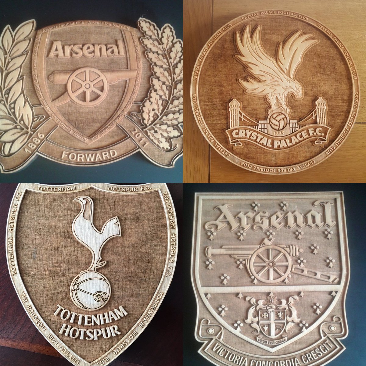 Dean_22222's tweet photo. Team wooden wall plaques available.
Message me for details. 
Retweets  appreciated. https://t.co/WbYVn0uTOb
