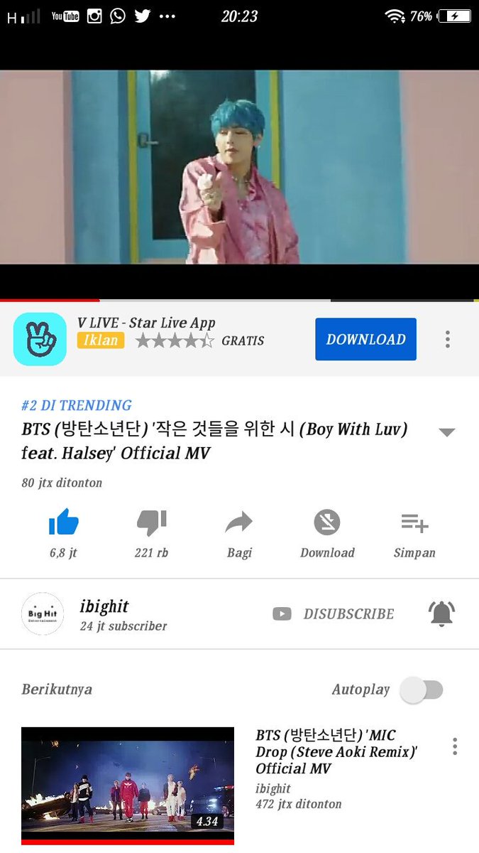 FarrJeon's tweet photo. Yutup.. Why You Delete 10 M Viewers MV BTS-BOY WITH LUV feat HALSEY?? Why??!! ππππππππ
.
.
.
.
#PrePERSONAParty #BoyWithLuv78M #BoyWithLuv #BTS #BTSARMY #BTSxHalsey https://t.co/PMZXQ4t3BW