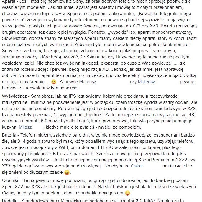 Fan_Technologii's tweet photo. No to moja opinia na temat #XperiaXZ2Premium dziś wjeżdża na naszą grupę ;). 

Więcej tu:
Sony Xperia FanClub Polska
https://t.co/cQxmpyxbND

@k25pl @KonradBlaszak @SonyXperiaPL  #SonyXperia #Xperia #FanSony #Recenzja #smartphone #XZ2Premium @Marek4211 https://t.co/DJHeDev0j2