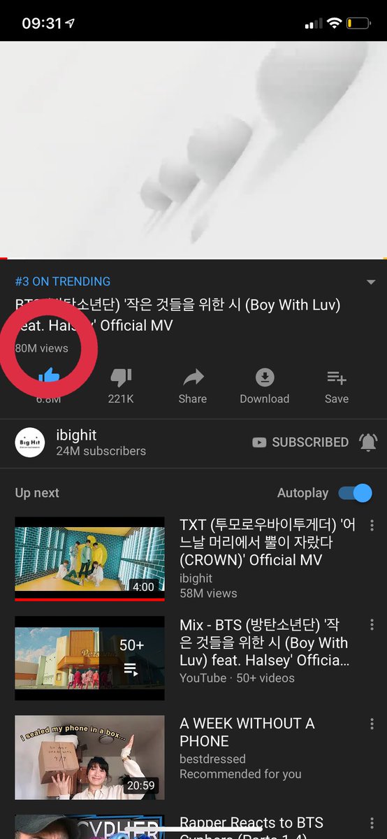 achelois_luna's tweet photo. Oh hell nah, I know they did NOT just take off 10 million views. They were very obviously at 90 million, wtf??
@YouTube what’s this?
#BoyWithLuvParty #PERSONAWelcomeParty #BTSCOMBACK2019 https://t.co/sOq12uCiyk
