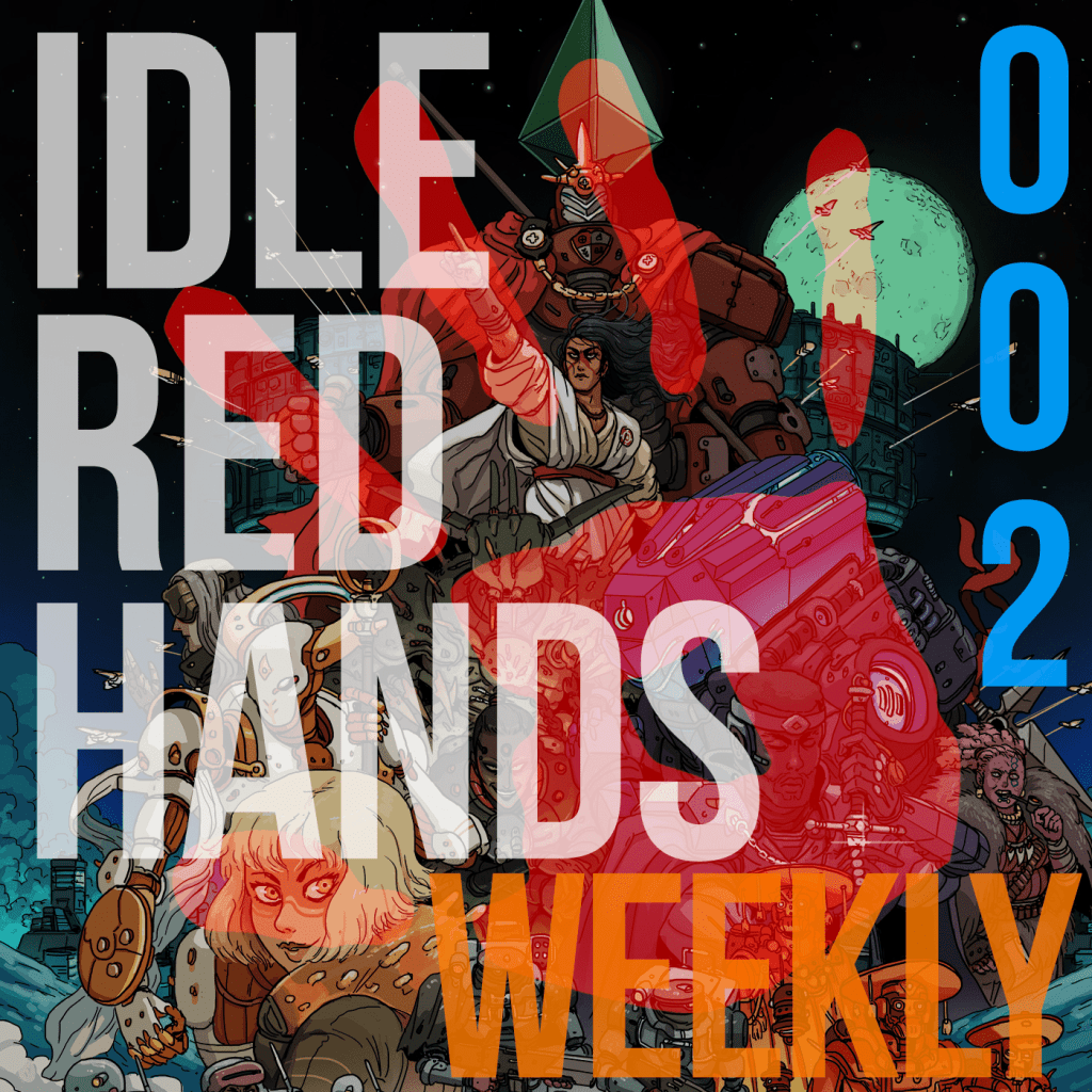 IdleRedHands's tweet photo. Idle Red Hands Weekly 002 We discuss GM dice fudging, painting HATE miniatures and the @Lancer_RPG Kickstarter #hateboardgame #dicefudging #rpg #ttrpg #kickstarter #weekly #podcast #idleredhands https://t.co/TgzZdfY74S https://t.co/xdDIG6nT9q
