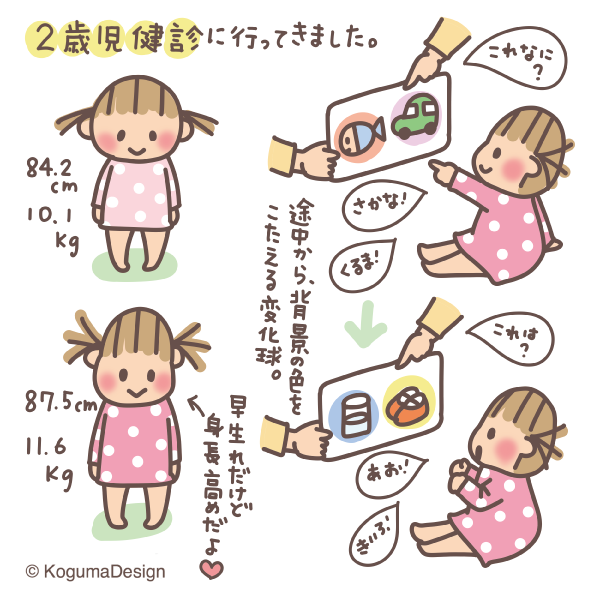 2歳児健診のtwitterイラスト検索結果