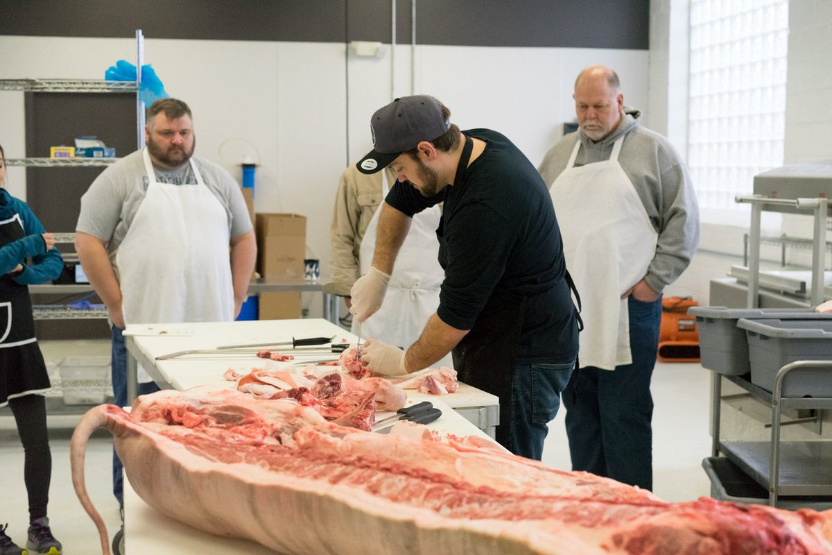 FarmFieldTable's tweet image. All hail the hog. 

Our next heritage pig breakdown is happening Saturday, May 11th at 9am.