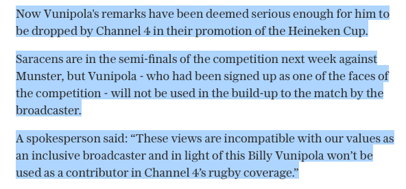 Channel 4's (unsurprising) take: we're inclusive, but not that inclusive: