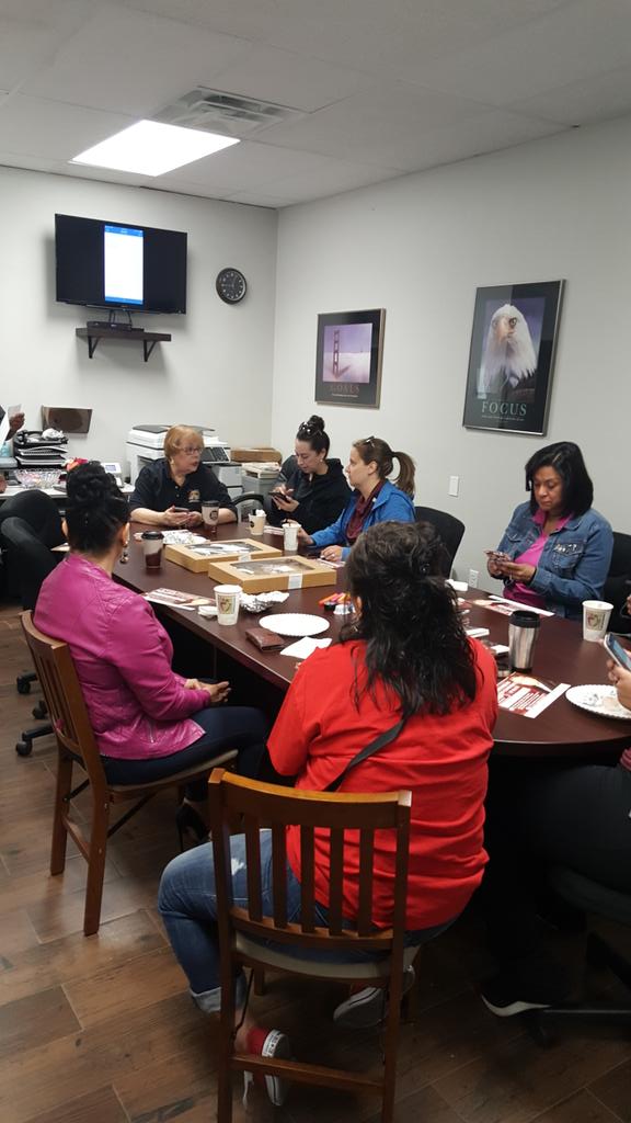 Thanks to YTA and it's incredible membership for block walking today in the Ysleta Area!