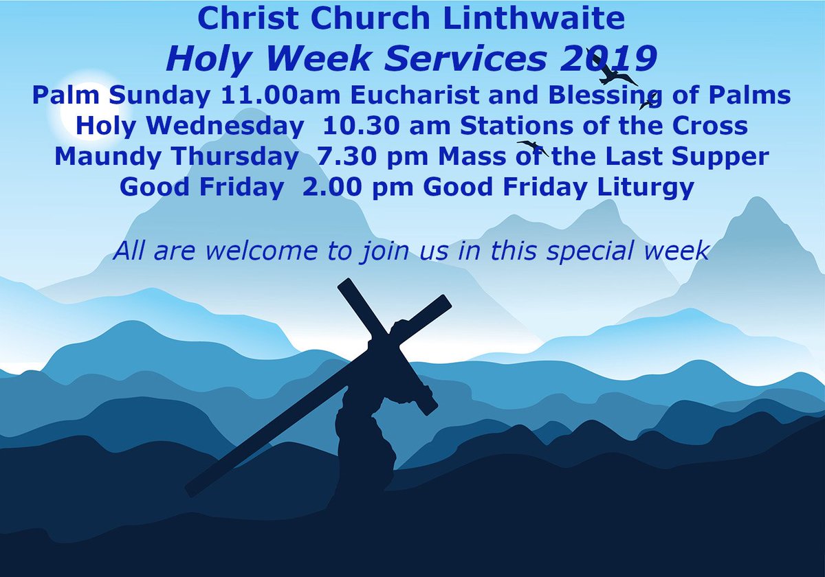 linthwaitech's tweet image. Services this coming week. Please feel free to visit us for some or all of them. It doesn't matter whether you're a regular church-goer or not, everyone is welcome There's no requirement to 'join in' with anything - just sit and watch if that's what you'd rather do.