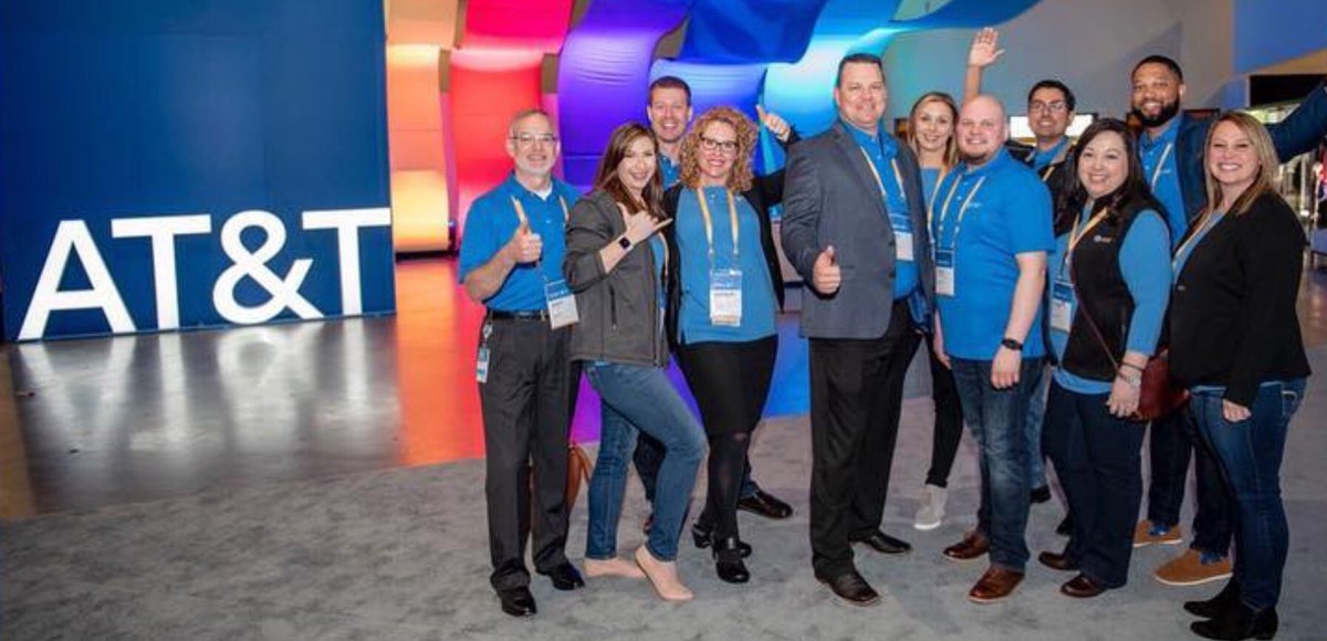 TreyDWoods's tweet photo. TU representing at #ATTRevolution #TATUPROUD #Revolution2019 #EvolvingTogether #LifeAtATT https://t.co/DzGeRAuh4D