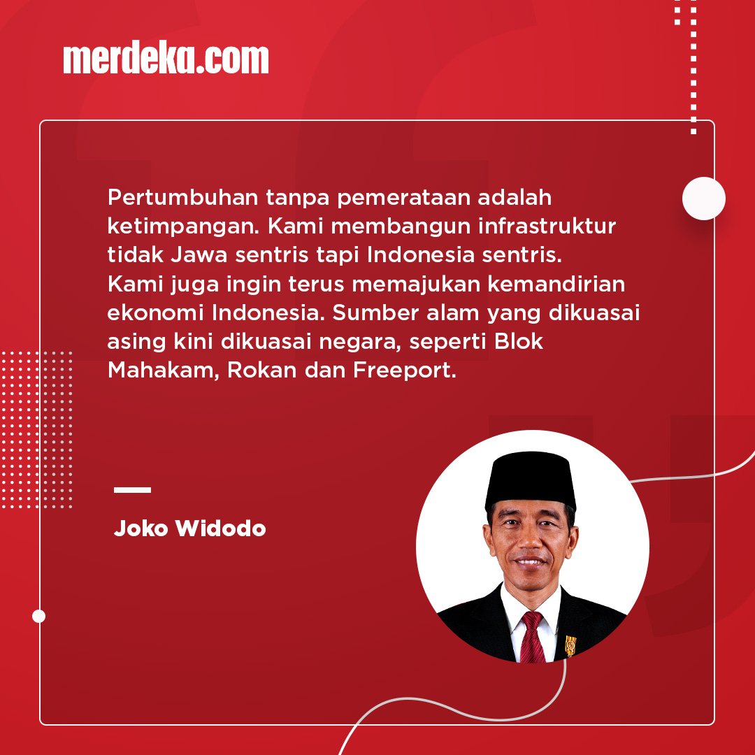 merdekadotcom's tweet photo. Intinya ada di pemerataan. Begini pernyataan Jokowi membawakan visi-misinya. Bagaimana pendapatmu? Tulis di kolom komentar ya!
•
#Pilpres2019 #DebatPilpres2019 #DebatPilpresMDK #DebatFinal⁣ #merdekadotcom https://t.co/lwvdmJiyEO