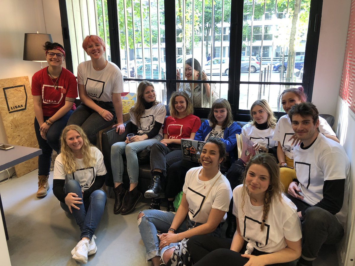 Bienvenue à <a href="/EcoleLISAA/">LISAA</a> #arago pour les dernières journées portes ouvertes de l’année !
Parlons #orientation #designgraphique #motiondesign #Prépa #arts #appliqués <a href="/Agnes_Nicolas/">Agnès Nicolas Ifker</a> <a href="/ConstanceGrison/">Constance Grison</a> <a href="/MantiaTraore/">Mantia Traoré</a> <a href="/vanessafarnot/">Vanessa Farnot</a>