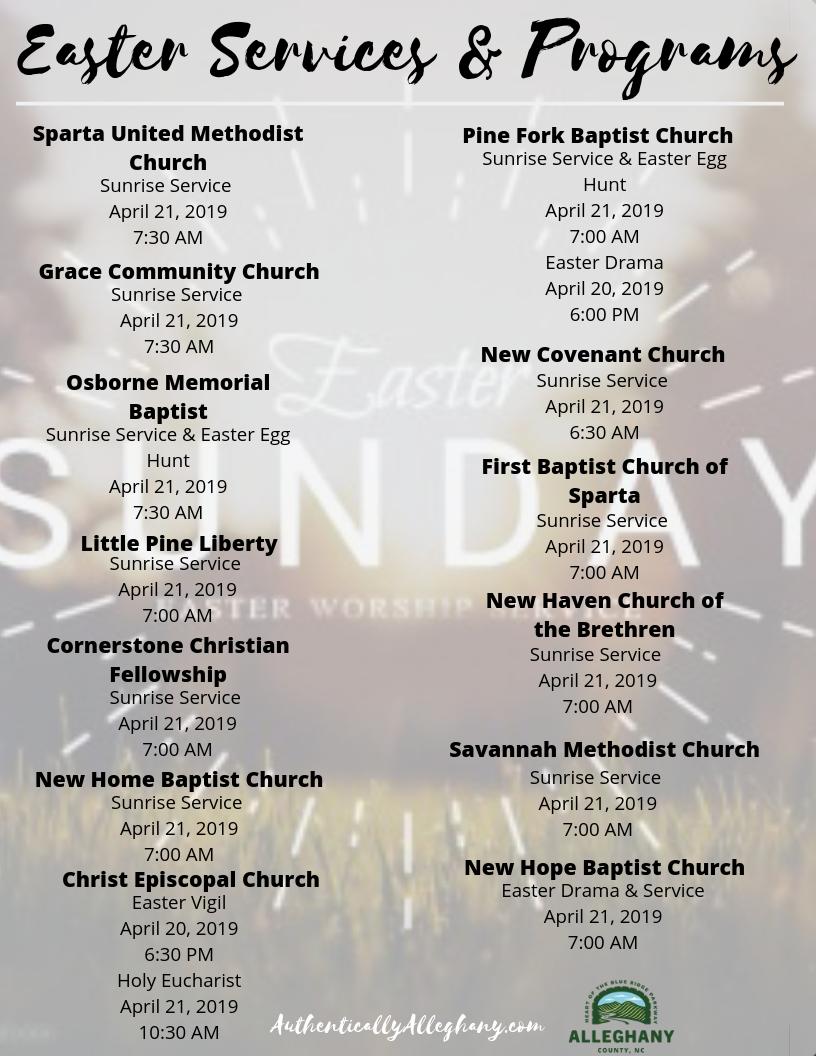 Easter Church Services &amp; Programs! 🙏🐇 - mailchi.mp/65c6e4d4f426/e…