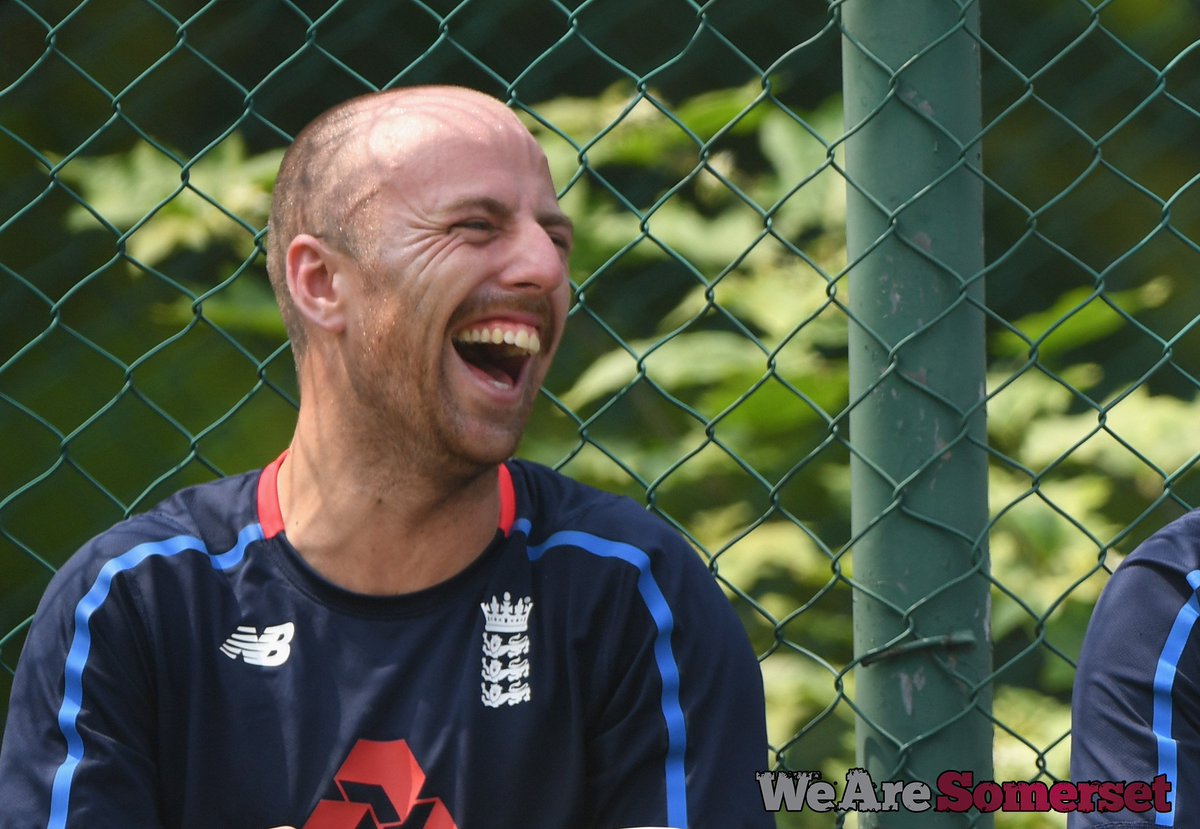 When people say Jack Leach can only take wickets at Taunton..... 👊👊👊

#WeAreSOMERSET