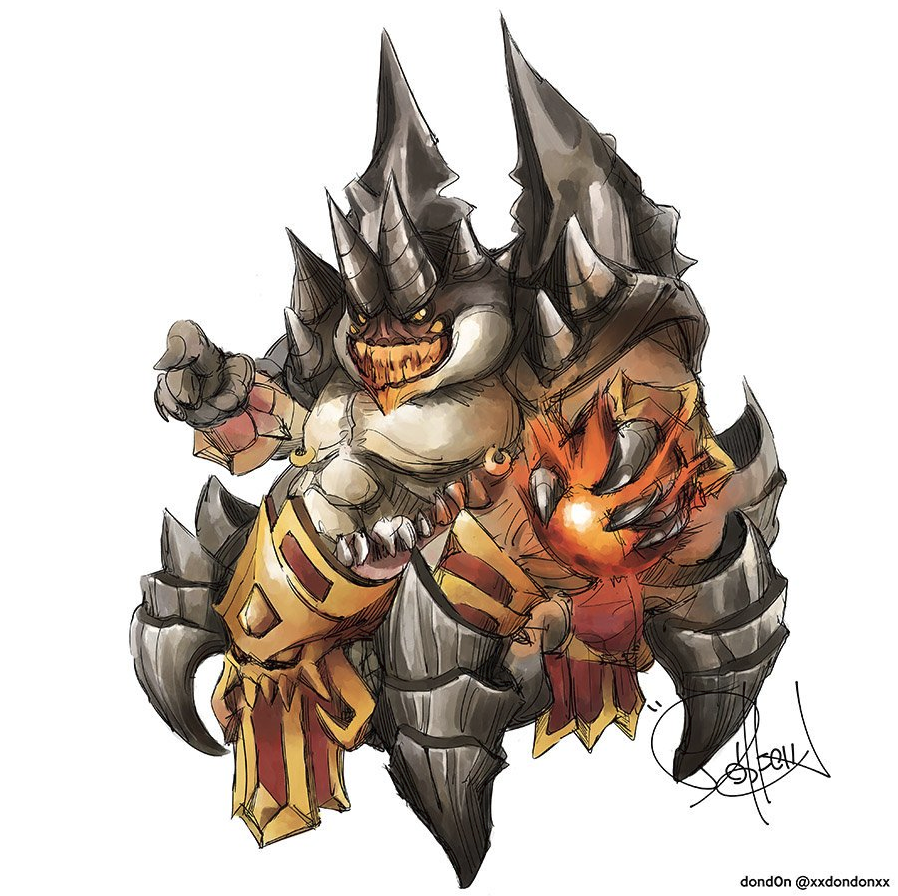 Diablo's tweet photo. Diablo Fan Art by @xxdondonxx https://t.co/wIgQaTYwDp