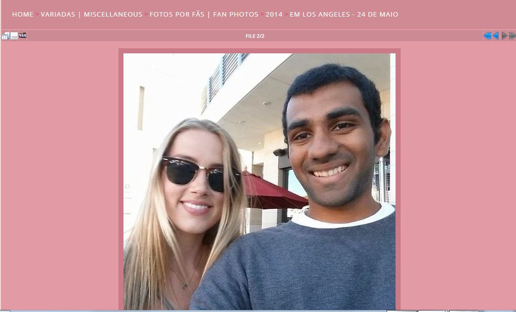 So back to May 24. According to her Brazil fans this picture was taken in LA on May 24, 2014. No visible injuries on her face after the incident. In case their date is incorrect, here's Amber and JD on May 29. And again no visible injuries on her face or her body.