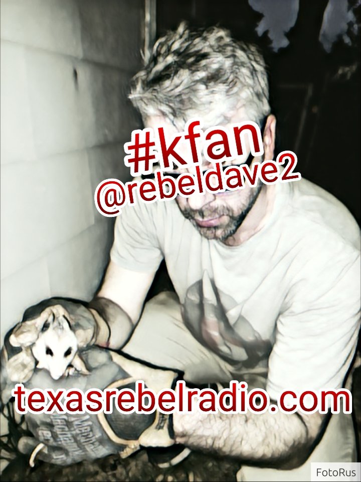 RebelDave2's tweet photo. Live on #kfan 107.9 FM https://t.co/1Fc24XbjMK ... RIGHT NOW! 

Dial in, stream online, download @tunein, or tell Alexa: "Play Texas Rebel Radio!" 

3 HOURS of #music and #entertainment and varmint removal. Do It! https://t.co/99do3HQavQ