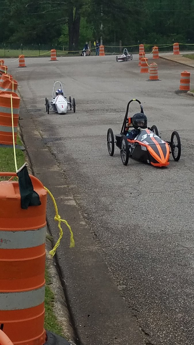 chambers_tech's tweet image. The Chambers County Grand Prix has started! Here's three of the cars in #GreenPowerUSA high School Heat 1 @chambers_tech