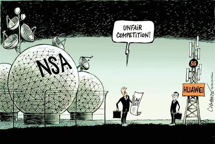 actis_esteban's tweet image. #5G #TechColdWar
La &quot;antenita&quot; de #Huawei es mucho más grande, pero vale la humorada...